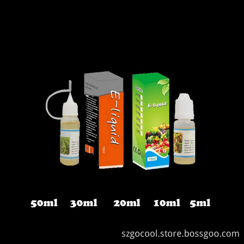 E Liquid Bottle Liquid for Electronic Cigarettes